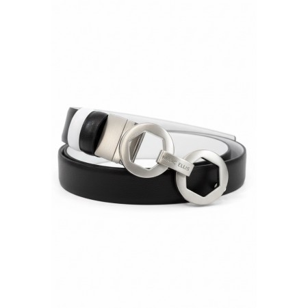 MARC ELLIS ME BELT 174 BX BLACK OFF BLANC SILVER - Accessori - MARC ELLIS