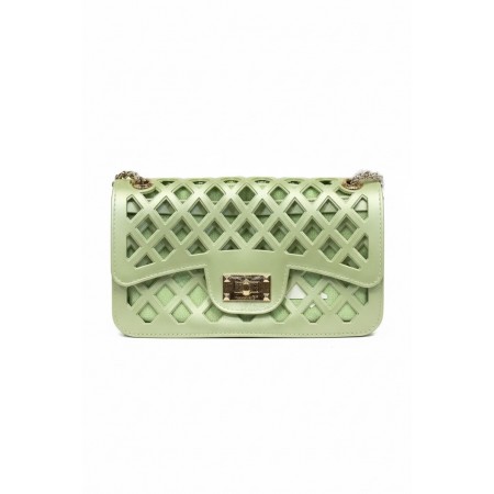 MARC ELLIS FLAT BASKET SOFT GREEN/LIGHT GOLD - Accessori - MARC ELLIS