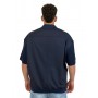 DARK LABEL POLO IN LANA DRKM852 BLU NAVY - abbigliamento - DARK LABEL