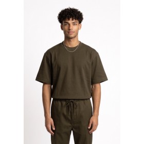 DARK LABEL T SHIRT ST DARK RETRO DRKM827 MORO - abbigliamento - DARK LABEL