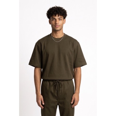 DARK LABEL T SHIRT ST DARK RETRO DRKM827 MORO - abbigliamento - DARK LABEL