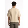 DARK LABEL T SHIRT DRKM839 BEIGE/PIOMBO - abbigliamento - DARK LABEL