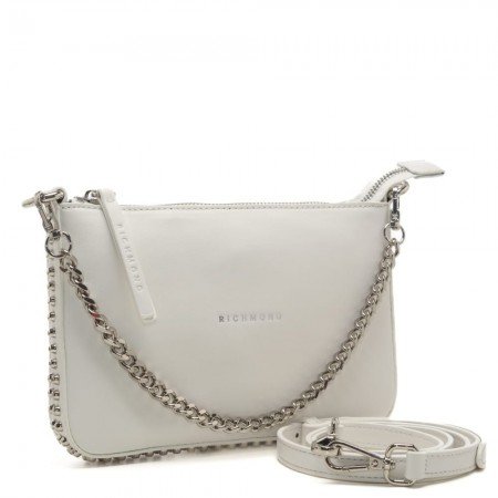 RICHMOND SHOULDER BAG WHITE RWA24095BO - Borse - richmond