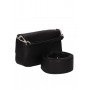 RICHMOND SHOULDER BAG BLACK/SILVER RWA24085BO - Borse - richmond
