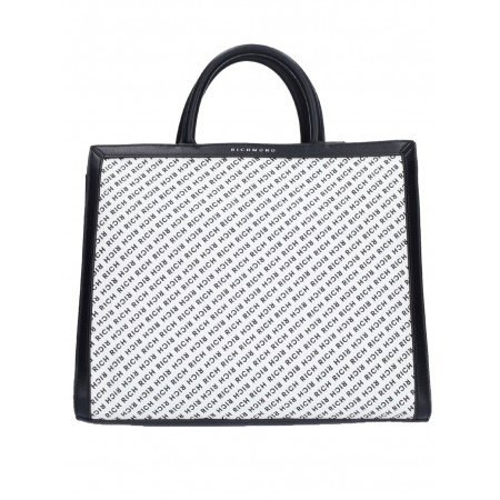RICHMOND TOTE BAG RWA24100BO WHITE - Borse - richmond