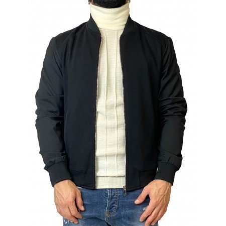 YES LONDON BOMBER NERO XMF3933 - GIUBBINO - YES LONDON