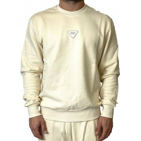 YES LONDON FELPA BEIGE XMF3951 - Felpe - YES LONDON