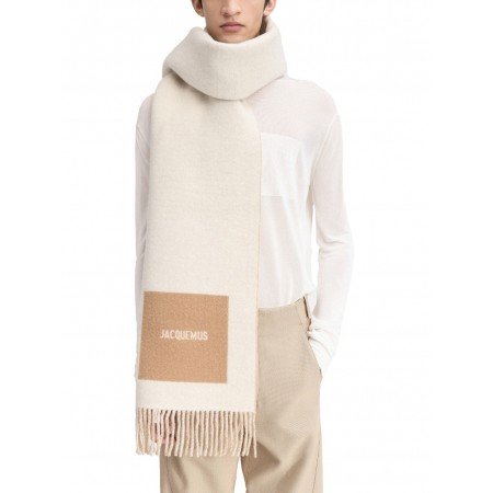 JACQUEMUS L'ECHARPE ROND CARRE' 246AC687-5202-015 - Accessori abbigliamento - JACQUEMUS