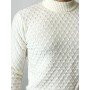 DIKTAT MAGLIA DK77079 BIANCA - Maglieria - DIKTAT