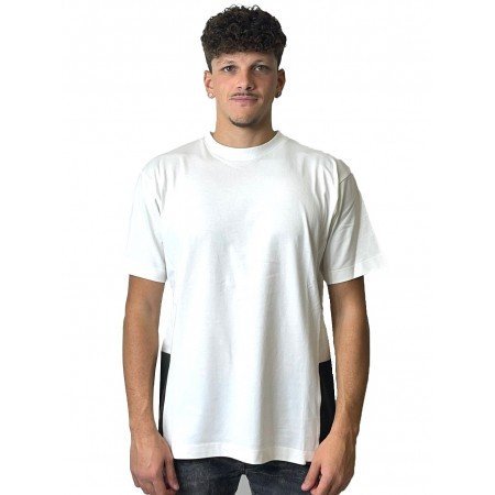 PRIME T-SHIRT AG7011 PANNA/VERDE - Maglieria - PRIME