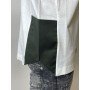 PRIME T-SHIRT AG7011 PANNA/VERDE - Maglieria - PRIME