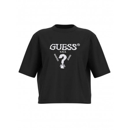 GUESS T-SHIRT V4YI06I3Z14 JBLK - Maglieria - GUESS
