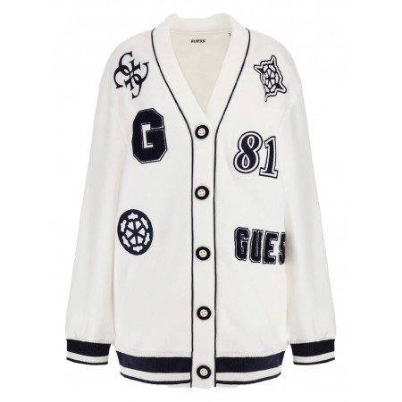 GUESS CARDIGAN V4BQ08KCHV0 D001 - Maglieria - GUESS