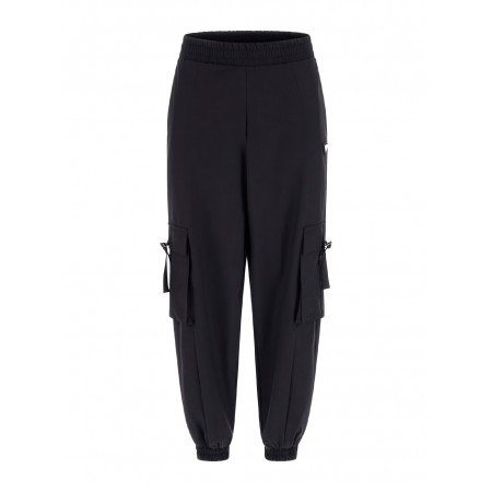 GUESS CARGO V4YB06WG982 JBLK - Pantaloni - GUESS