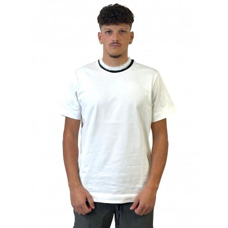YES LONDON T-SHIRT BIANCA XM4139 - Maglieria - YES LONDON