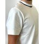 YES LONDON T-SHIRT BIANCA XM4139 - Maglieria - YES LONDON