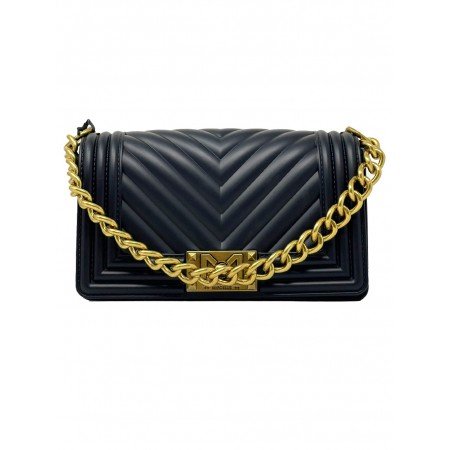 MARC ELLIS FLAT S24 BLACK/LIGHT OTTONE - Borse - MARC ELLIS