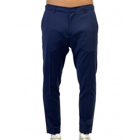PRIME PANTALONE FRESCO LANA BLU AG2404 - Pantaloni - PRIME