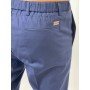 PRIME PANTALONE FRESCO LANA BLU AG2404 - Pantaloni - PRIME