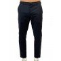 PRIME PANTALONE FRESCO LANA NERO AG2404 - Pantaloni - PRIME