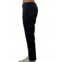 PRIME PANTALONE FRESCO LANA NERO AG2404 - Pantaloni - PRIME