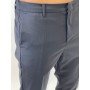 PRIME PANTALONE FRESCO LANA NERO AG2404 - Pantaloni - PRIME