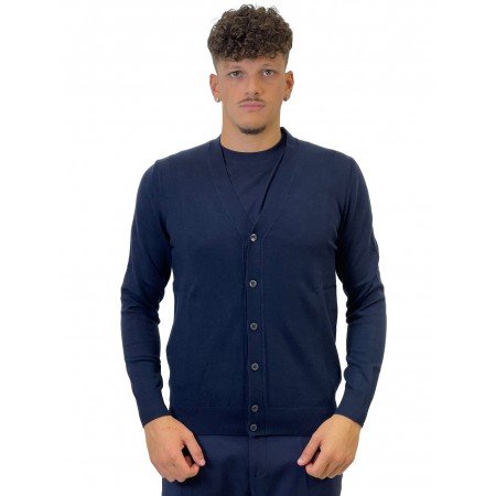 DIKTAT CARDIGAN BLU DK77004 - Maglieria - DIKTAT