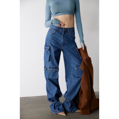 KOSTUMN CARGO KI2477 - JEANS - KOSTUMN