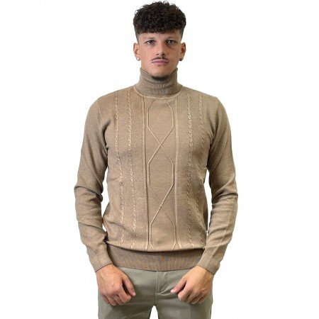 SEINSE DOLCEVITA CAMEL MI2793SS - Maglieria - SEINSE