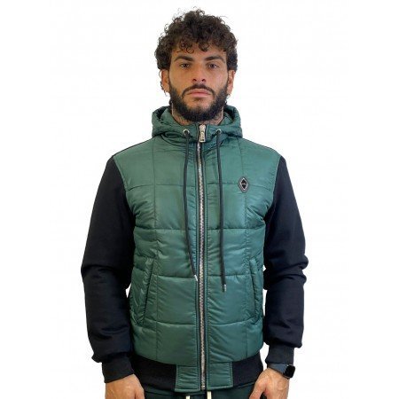 YES LONDON BOMBER VERDONE/NERO XG5218 - GIUBBINO - YES LONDON