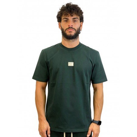 YES LONDON T-SHIRT VERDONE XM4130 - Maglieria - YES LONDON