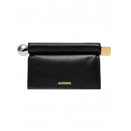 JACQUEMUS LA POCHETTE ROND CARRE' 233BA356-3171-990 - Borse - JACQUEMUS