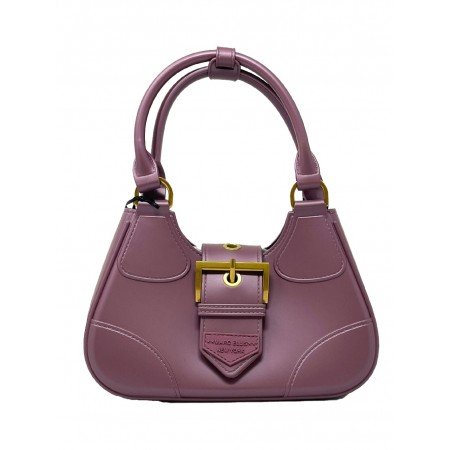 MARC ELLIS FLAT CIRCLE DARK MAUVE/ LIGHT OTTONE - Borse - MARC ELLIS