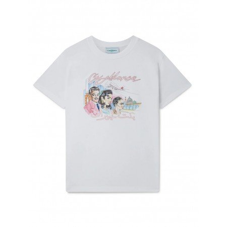 CASABLANCA LA LIAISON PRINTED T-SHIRT - Maglieria - CASABLANCA