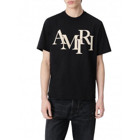 AMIRI STAGGERED TEE AMJYTE1078-001 - Maglieria - AMIRI