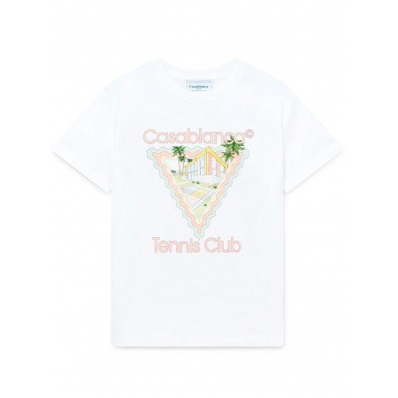 CASABLANCA MAISON DE REVE WHITE T-SHIRT - Maglieria - CASABLANCA