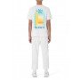 CASABLANCA L'ARC COLORE' WHITE T-SHIRT - Maglieria - CASABLANCA