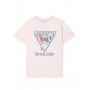 CASABLANCA LA JOUEUSE PINK T-SHIRT - Maglieria - CASABLANCA
