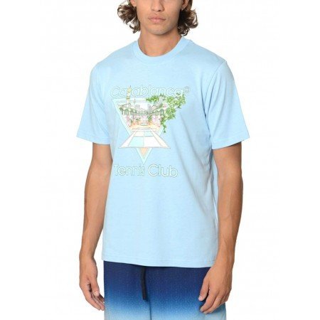 CASABLANCA TENNIS CLUB PASTELLE T-SHIRT - Maglieria - CASABLANCA