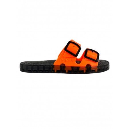 SENSI LA JOLLA BLACK FLUO ORANGE - Scarpe - SENSI