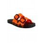 SENSI LA JOLLA BLACK FLUO ORANGE - Scarpe - SENSI