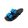 SENSI LA JOLLA BLACK FLUO TURCHESE - Scarpe - SENSI