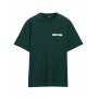 JACQUEMUS LE TSHIRT GROS GRAIN DARK GREEN - Maglieria - JACQUEMUS