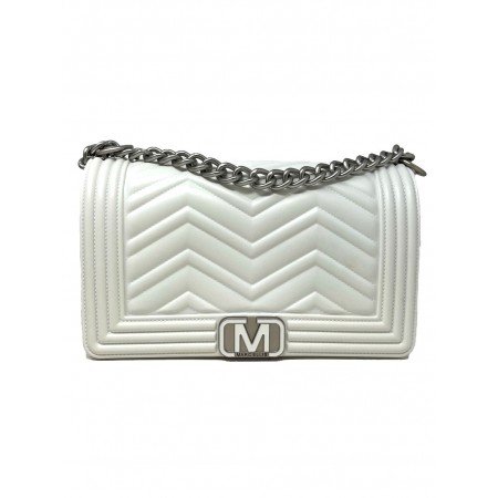 MARC ELLIS WAVE M MILK/SATIN SILVER - Borse - MARC ELLIS