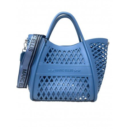 MARC ELLIS BUBY BASKET25 CORONET BLUE/SILVER - Borse - MARC ELLIS