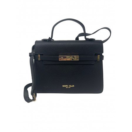 MARC ELLIS AROUND M25 BLACK/LIGHT GOLD - Borse - MARC ELLIS