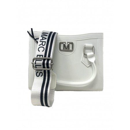 MARC ELLIS WOOD S25 MILK/SATIN SILVER - Borse - MARC ELLIS
