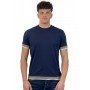 SEINSE T-SHIRT NAVY TE2944SS - Maglieria - SEINSE