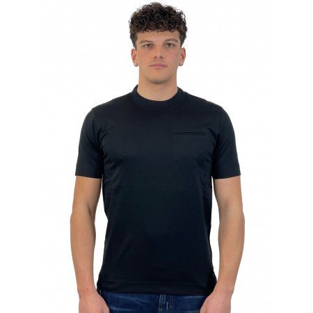 SEINSE T-SHIRT NERA TE2978SS - Maglieria - SEINSE