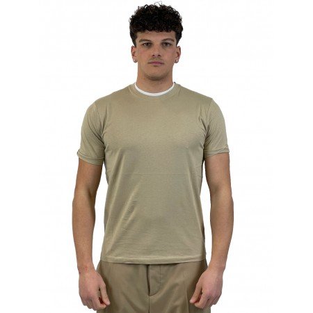 SEINSE T-SHIRT BEIGE TE2994SS - Maglieria - SEINSE